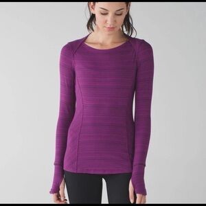 lululemon athletica Regal Plum Kanto Catch Me Long Sleeve